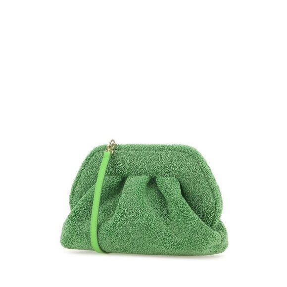 Themoire Women Grass Green Sponge Bios Clutch - Picture 2 of 2